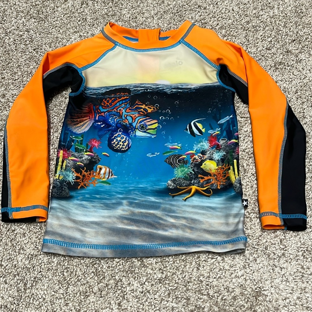 NWOT Molo Under the Sea Rashguard